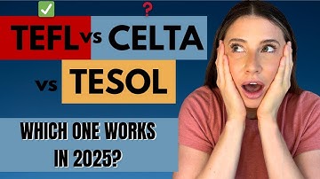 TEFL vs CELTA vs TESOL — Which One Actually Gets You Hired in 2025?