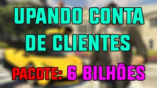 GTA V ONLINE UPANDO CONTA DE CLIENTES 35 ( PACOTE - 6 BILHÔES - UPS SOMENTE PARA PC 1.58 )