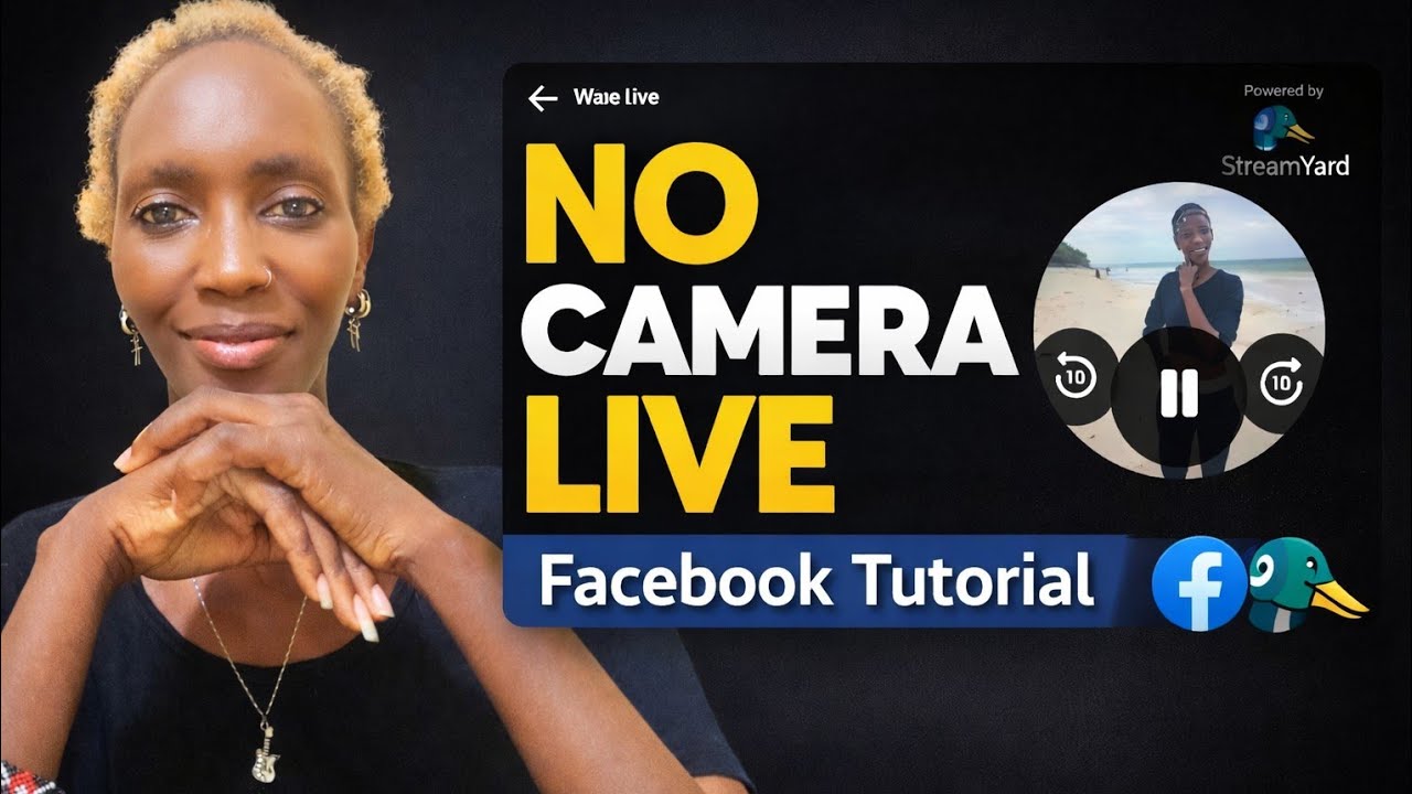 Facebook Photo Face Less How to Go a Faceless Facebook Live Step by Step Tutorial - YouTube