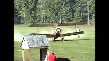 Old Rhinebeck Aerodrome - Sopwith Camel landing