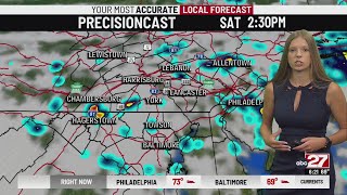 Summer's Saturday Daybreak Forecast