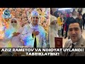 Азиз Раметов ва ниҳоят уйланди! Табриклаймиз!  Aziz Rametov va nihoyat uylandi! Tabriklaymiz!