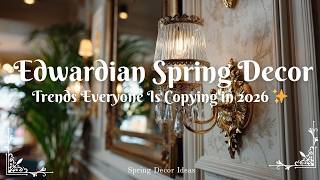 Eduardiańskie trendy w dekoracji wiosennej, które wszyscy kopiują w 2026 roku ✨ screenshot 2