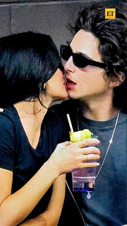 Kylie Jenner & Timothée Chalamet Caught MAKING OUT At the 2023 US Open  👀 #shorts