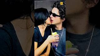 Kylie Jenner \u0026 Timothée Chalamet Caught MAKING OUT At the 2023 US Open  👀 #shorts