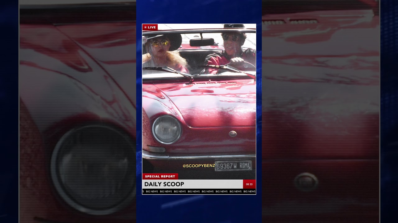 Jay-Z & Beyoncé's Romantic Italian Getaway in a Vintage Red FIAT 