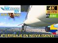 FS2024 aterrizaje en Neiva (SKNV) Colombia ATR 72-600 Avianca express