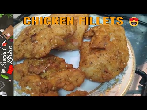 Chicken Fillets | Kids Favourite Chicken Fillets | Chicken Tenders | Samia's Kitchen Samia's Kitchen