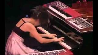 Video thumbnail of "Hiromi - Timeout piano solo"