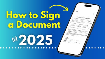 How to Sign a PDF on iPhone (2025) – Easy Step-by-Step Guide!