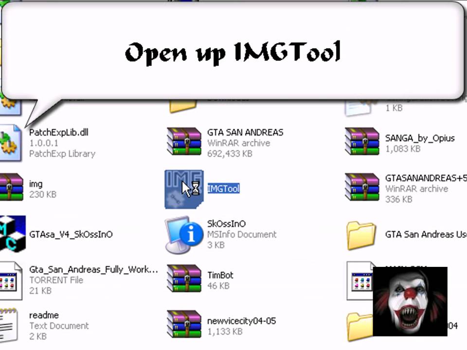 Installing GTA: SA Mods With IMGTool