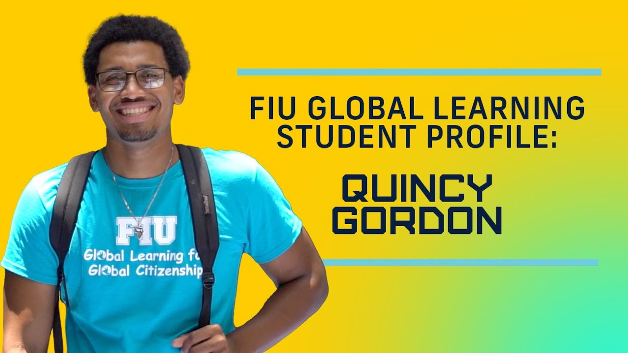 Global Learning Student Profile: Quincy Gordon