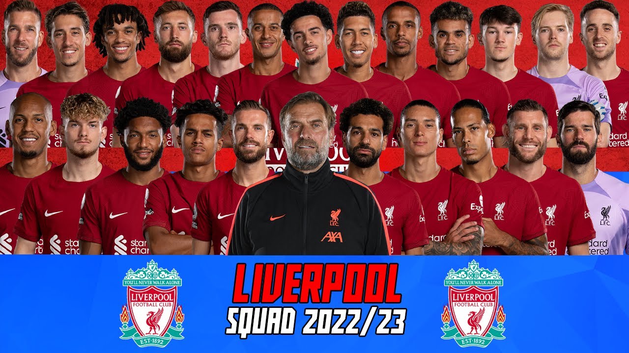 liverpool tour squad 2023