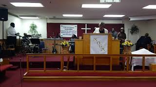Move of God Ministries COGIC praise break Co Pastor Moma dance