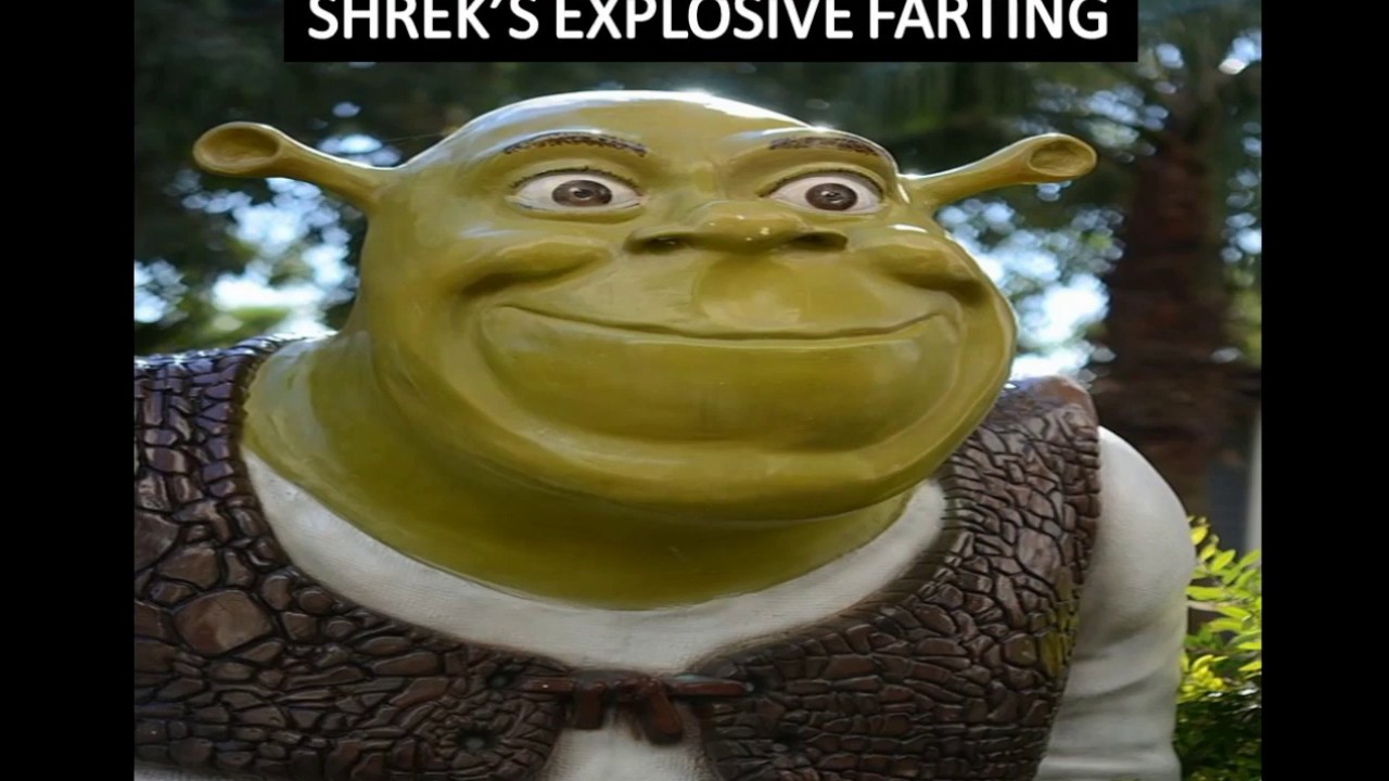 Shrek farts over a million times Hilarious shrek fart sound effect - YouTub...