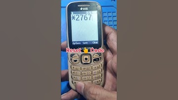 Samsung Keypad mobile Reset phone Code #mobiletricks #short