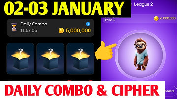 Gemz Daily Cipher & Combo 2 JANUARY | Gemz Daily Code | 2 Gemz Daily Combo Gemz Cipher