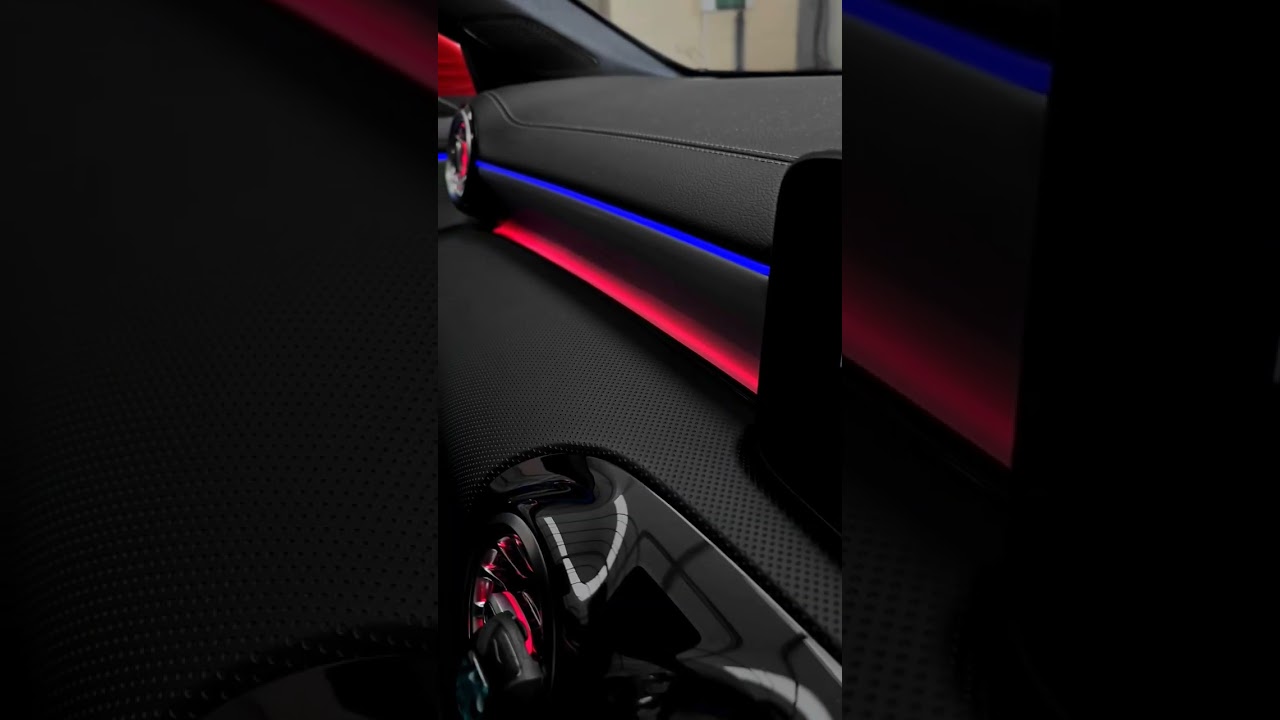 Mercedes Benz CLA Ambient Lighting Retrofit 