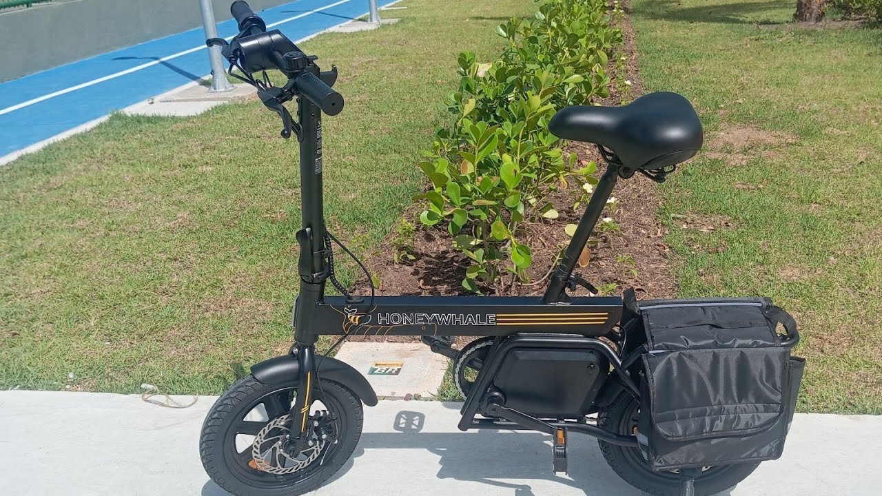 Honeywhale B20 - Andando no Asfalto parte 1 - Bicicleta elétrica 