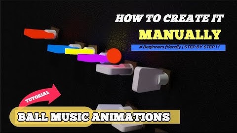 3D Ball Music Animation Tutorial | Blender Tutorial | Music Animation | Blender 4.5 |