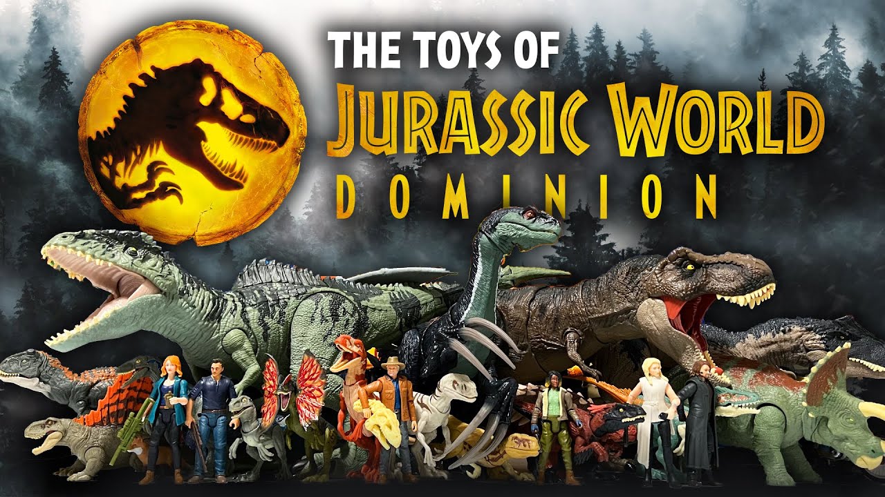 The Toys of Jurassic World Dominion + DNA Scan Codes