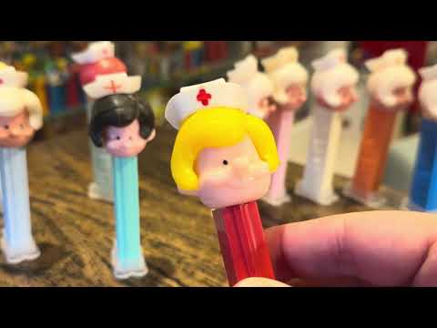 Hellooooo, nurse!! PEZ nurses, a whole ward full of them! - YouTube