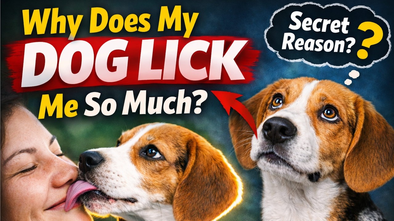 Why Does My Dog Lick Me So Much? What It Really Means
