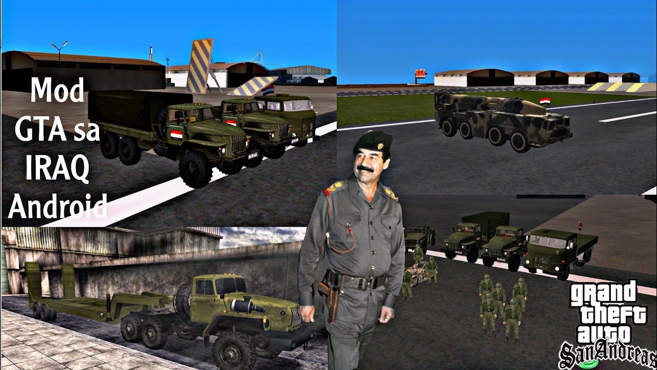 مود الجيش العراقي السابق gta sa🇮🇶 Android الاندرويد مود اسطوري😲