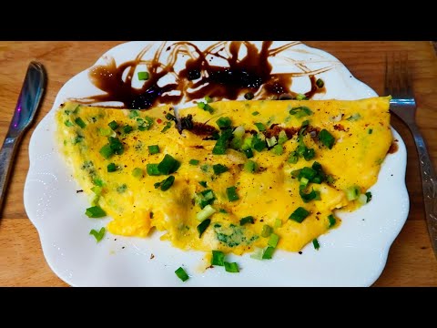 Video: Omeleta „zelená“