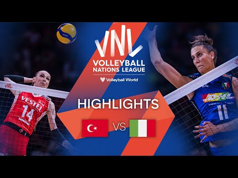 ?? TÜR vs. ?? ITA - Highlights Semi Finals | Women's VNL 2022