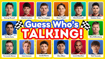 ULTIMATE F1 QUIZ CHALLENGE! GUESS THE VOICE, EYES & TRACK | 2025 EDITION