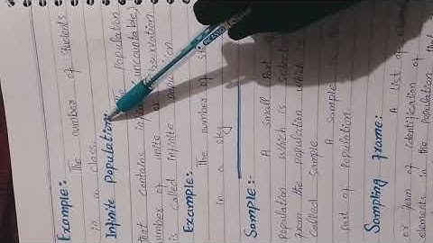 14 1 question BSC ADP BA statistics part 2  population, sample, sampling frame,parameter, statist