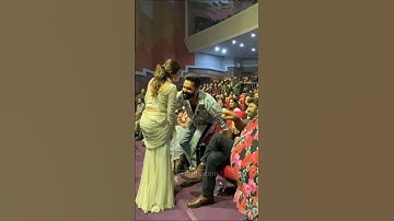 sreeleela at #skanda Movie Pr release event | #rampothineni balakrishna | Gulte.com