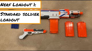 NERF Loadout 1: Standard Soldier Loadout
