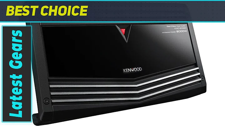Kenwood KAC-9106D 2000W Monoblock Class D Car Audio Power Amplifier: Unleashing Powerful Bass