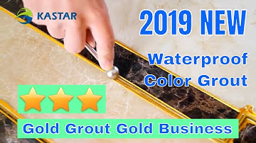 How To Grout Tile | 3 Steps Easy Operation | KASTAR Ceramic Epoxy Tile Grout