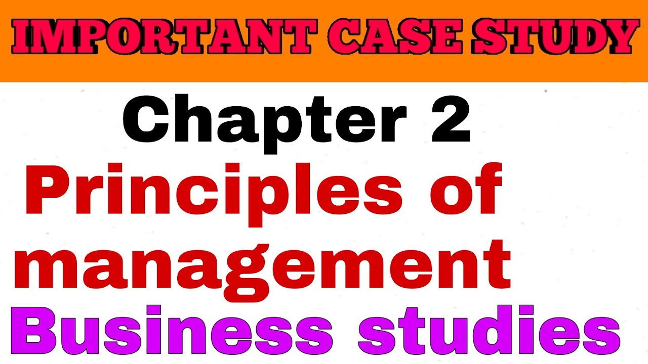 case study on functions of management class 12