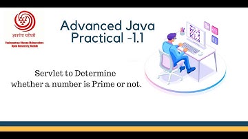 Prime Number Servlet | YCMOU TYBCA Adv Java Practical 1.1 | Asterix Solution
