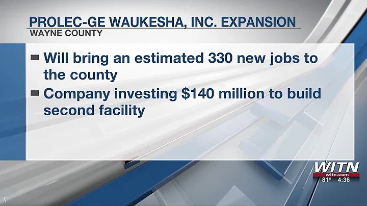 Prolec-GE expansion to add new jobs
