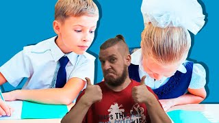 картинка: СПИСЫВАНИЕ В ШКОЛЕ | РЕАКЦИЯ НА МАРАЗМА