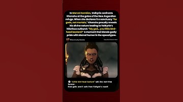 Valkyrie Roasts Khonshu at the Gates of New Asgard #marvel #shorts