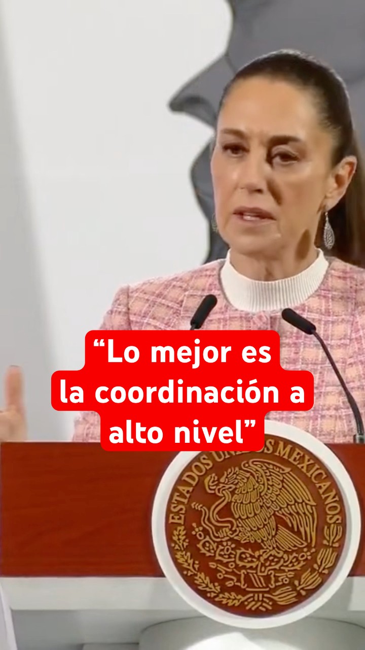 Sheinbaum apoya la estrategia del próximo secretario de Estados Unidos