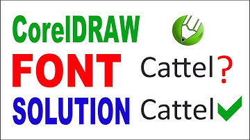 CorelDRAW Font & Text Problem Solved  | Easy Fix Tutorial 2025