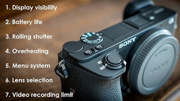 Sony A6500 - 7 weaknesses + how to fix them 4K