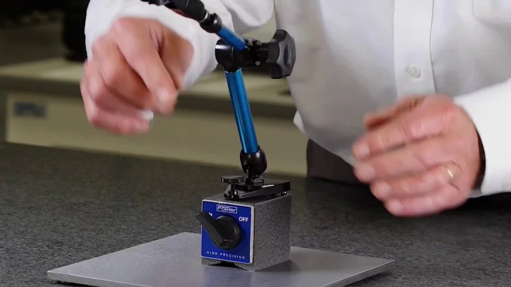 Fowler HOLD-Tec Magnetic Base with Double Fine Adjust 52-585-085-0