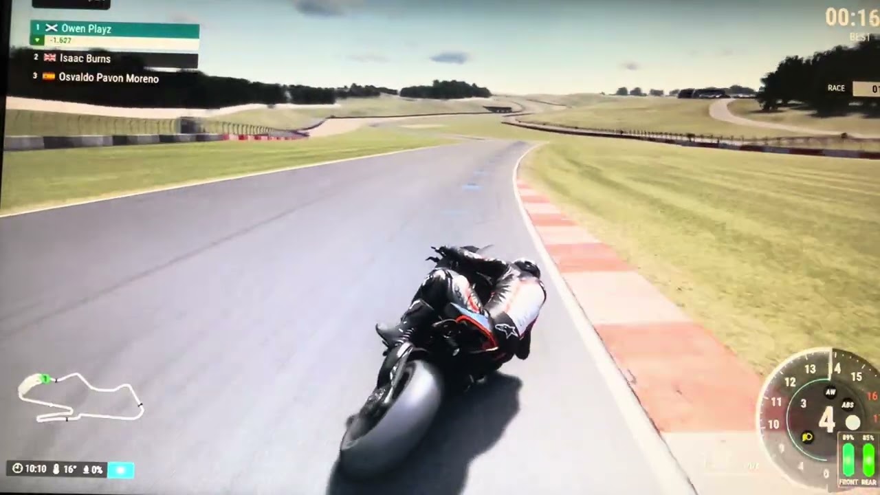 3 laps at Doningtonpark GP on the Ducati panigale v4r on Ride 5
