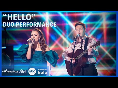 Jack Blocker x Emmy Russell Perform Hello By Lionel Richie - American Idol 2024