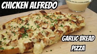 Chicken Alfredo Garlic Bread That Will Change Your Life!