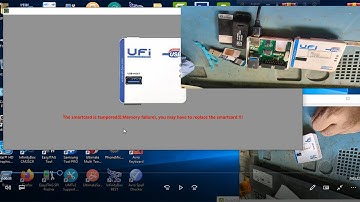 ufi boxThe Smartcard is TamperedE Memory Failure You May Have Replace The Smartcard !!!