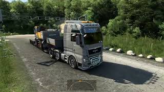 Euro Truck Simulator/2/2022/Туапсе/сложная парковка